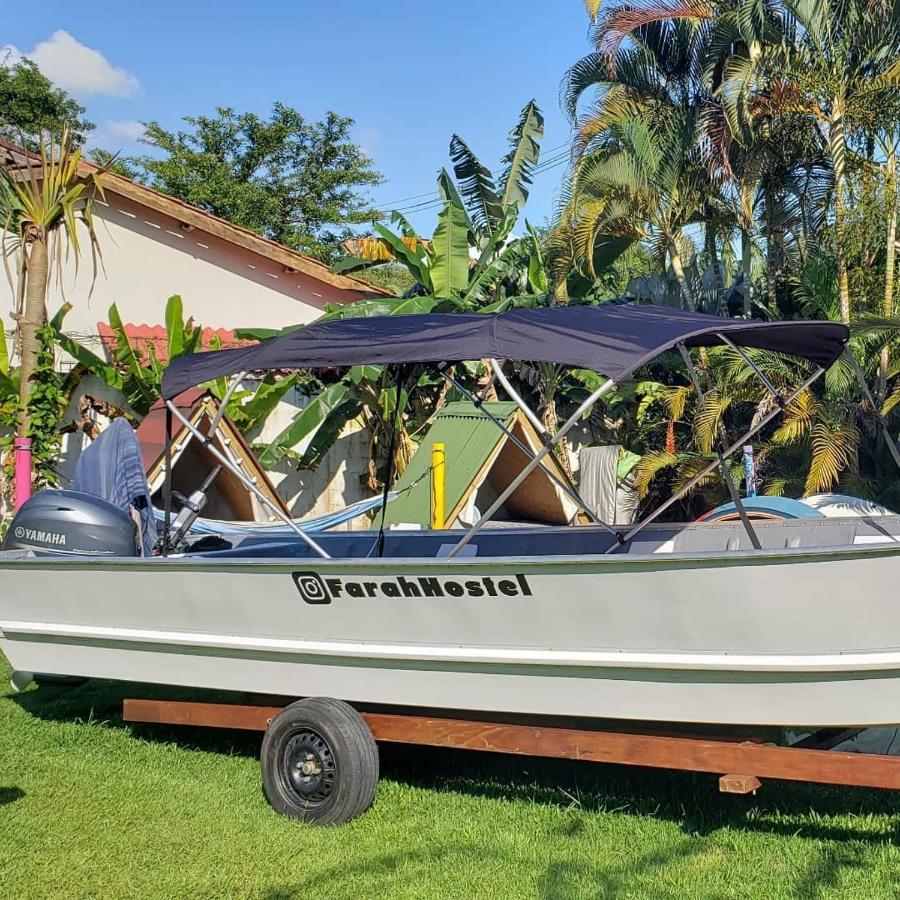 Farah Hostel Suites Camping Smartcamp E Passeio De Barco Boicucanga Exteriör bild